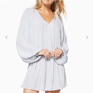 Ramy Brook Paris Long Sleeve Drop Waist Dress Size Medium